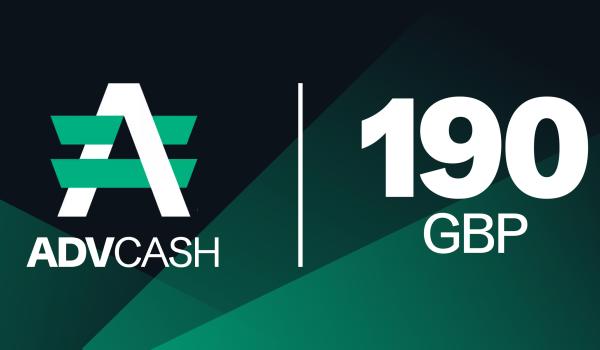 Advanced Cash Gift Card 190 GBP