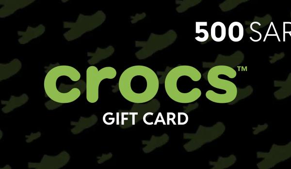 Crocs Gift Card 500 SAR