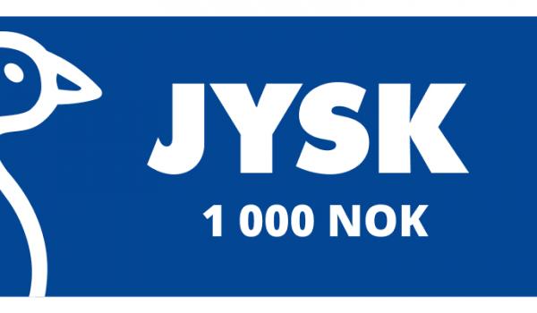 Jysk Gift Card 1000 NOK