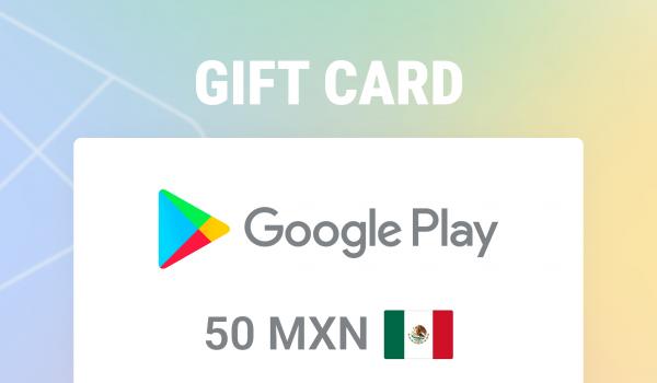 Google Play Gift Card 50 MXN