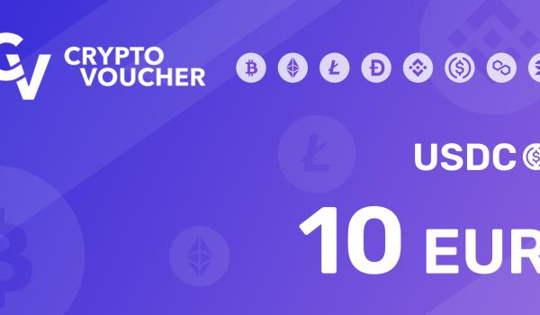 Crypto Voucher USDC 10 EUR