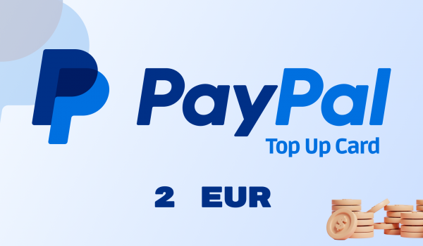 PayPal Wallet Top Up 2 EUR