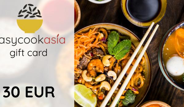 EasyCookAsia Gift Card 30 EUR