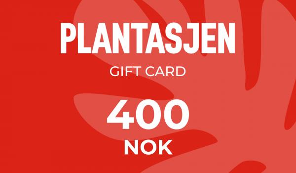 Plantasjen Gift Card 400 NOK