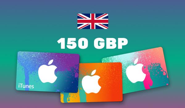 Apple iTunes Gift Card 150 GBP