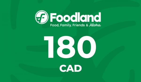 Foodland Gift Card 180 CAD