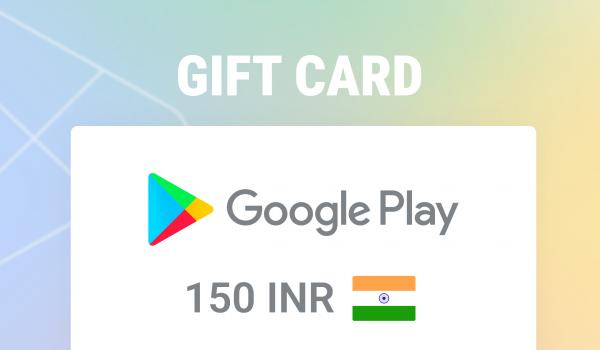 Google Play Gift Card 150 INR