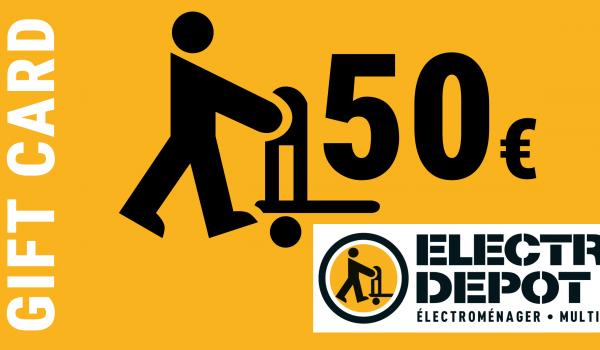 Electro Depot Gift Card 50 EUR