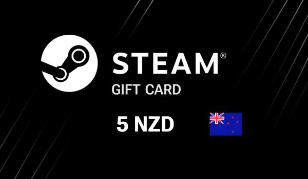 Steam Gift Card 5 NZD