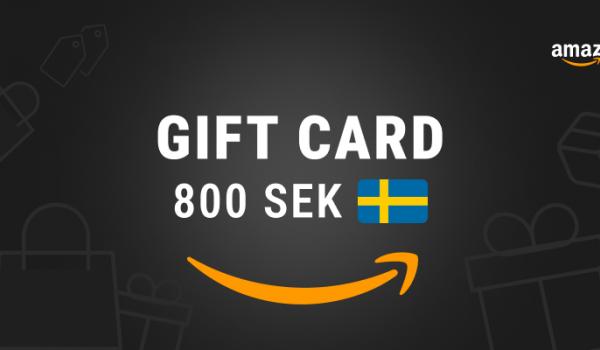 Amazon Gift Card 800 SEK