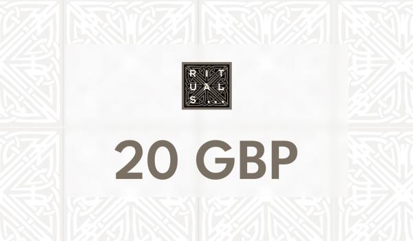 Rituals Gift Card 20 GBP