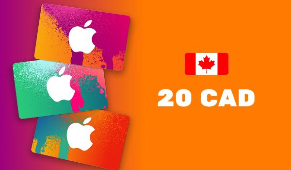 Apple iTunes Gift Card 20 CAD