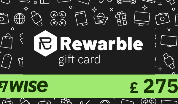 REWARBLE Wise Gift Card 275 GBP