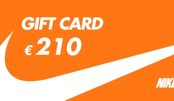 Nike Store Gift Card 210 EUR