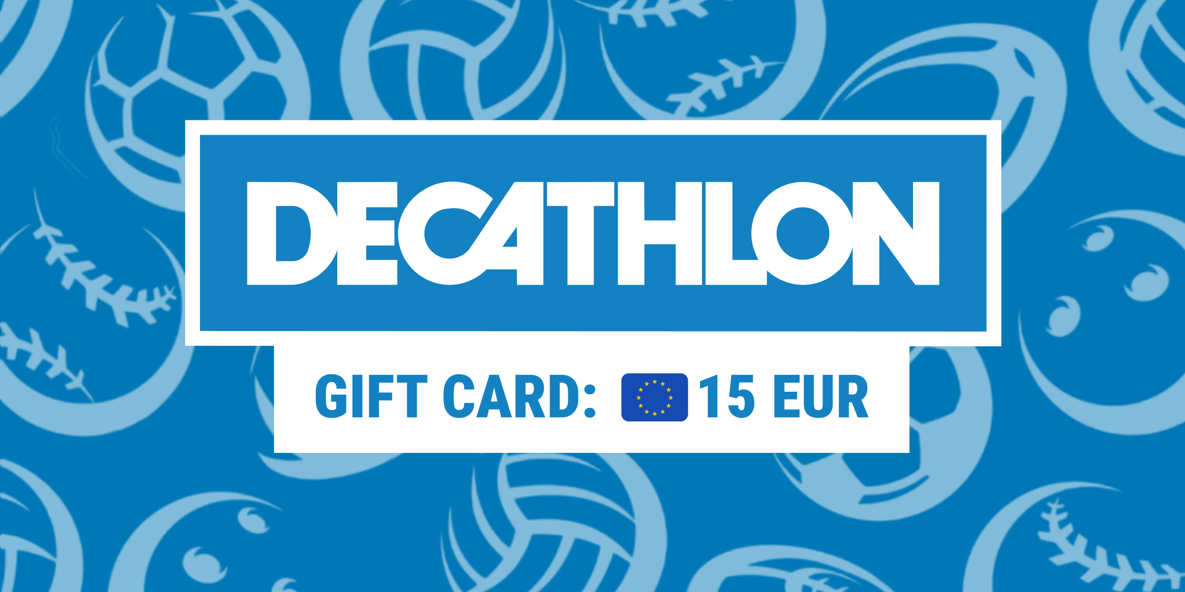 Decathlon Gift Card 15 EUR