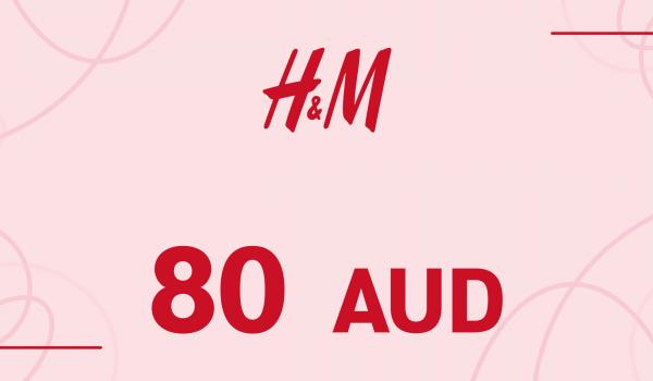 H and M Gift Card 80 AUD