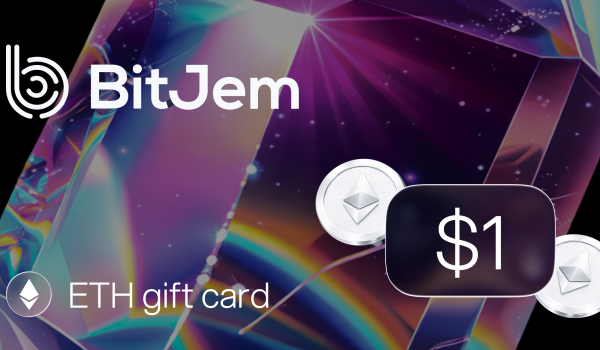 Bitjem ETH Gift Card 1 USD