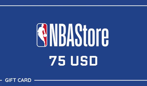 NBA Store Gift Card 75 USD