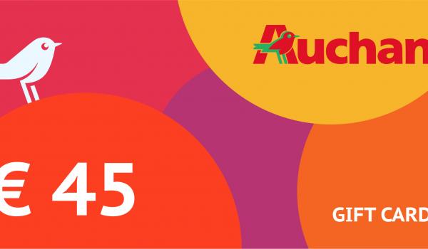 Auchan Gift Card 45 EUR