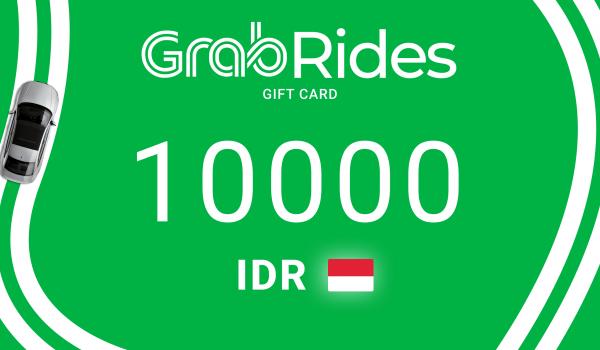 Grab Rides Gift Card 10000 IDR