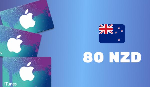 Apple iTunes Gift Card 80 NZD