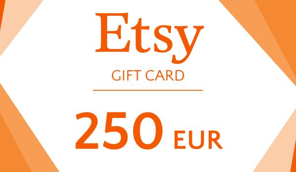 Etsy Gift Card 250 EUR
