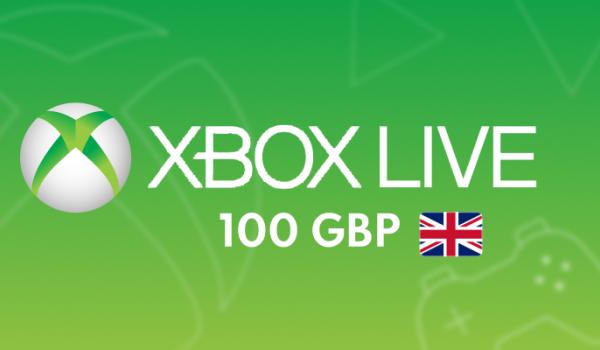 XBOX Live Gift Card 100 GBP