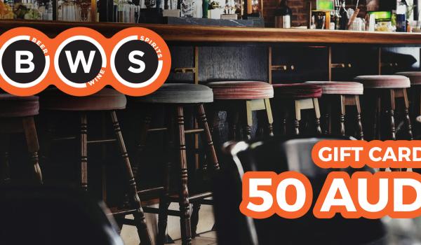 BWS Gift Card 50 AUD