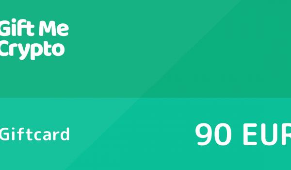 Gift Me Crypto Gift Card 90 EUR