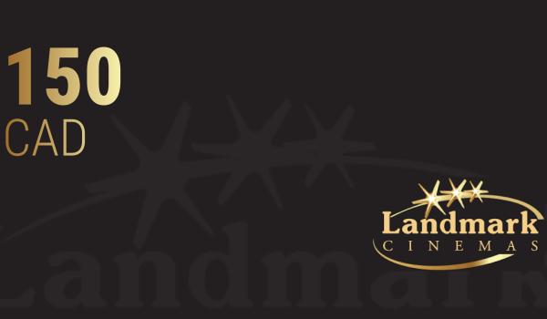 Landmark Cinemas Gift Card 150 CAD
