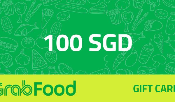 GrabFood Gift Card 100 SGD