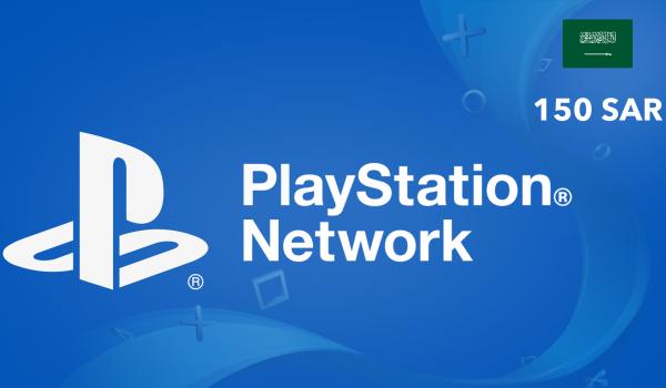 Playstation Network Gift Card 150 SAR