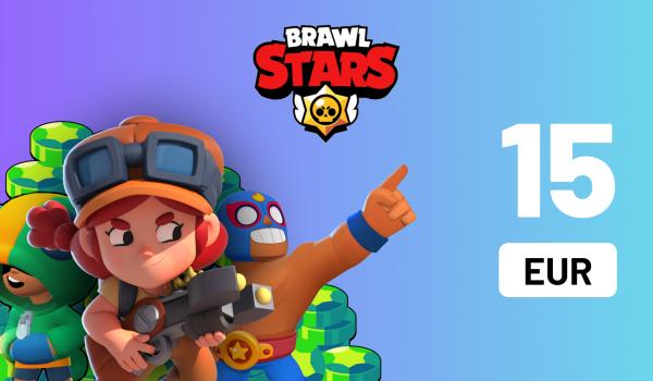 Brawl Stars Gift Card 15 EUR