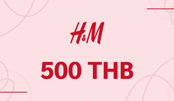 H and M Gift Card 500 THB
