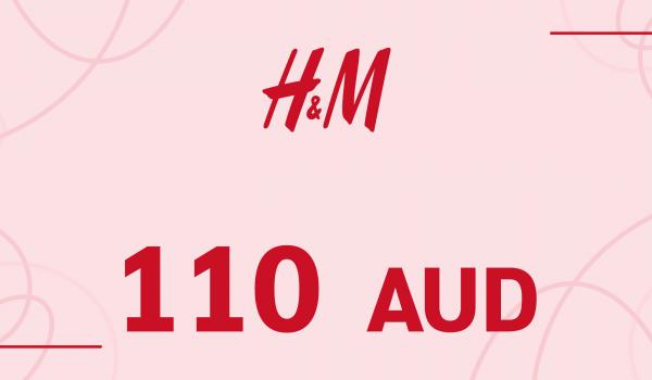 H and M Gift Card 110 AUD