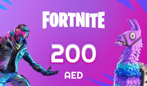 Fortnite Gift Card 200 AED