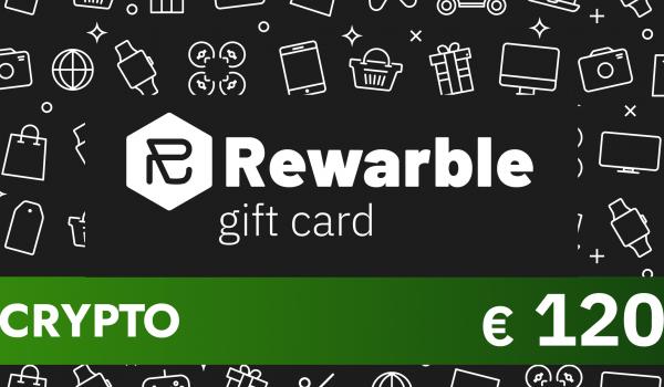 Rewarble Crypto Gift Card 120 EUR