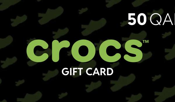 Crocs Gift Card 50 QAR