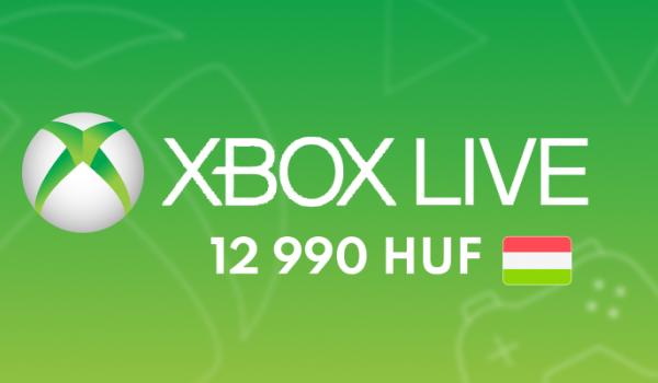 Xbox Live Gift Card 12990 HUF