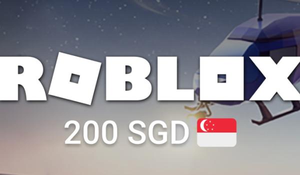 Roblox Gift Card 200 SGD