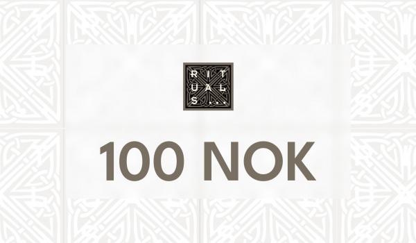 Rituals Gift Card 100 NOK