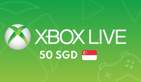XBOX Live Gift Card 50 SGD