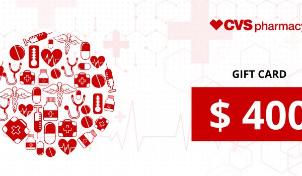 CVS Pharmacy Gift Card 400 USD