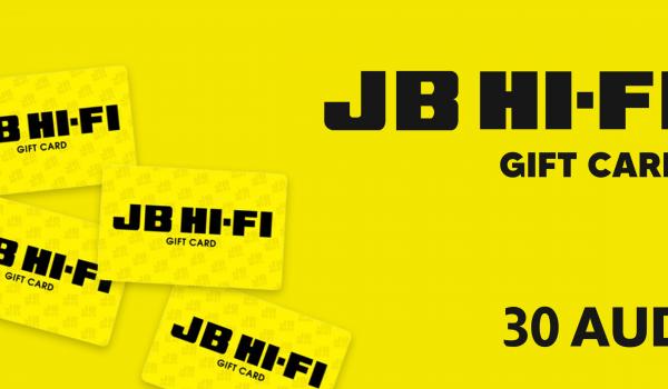 JB Hi Fi Gift Card 30 AUD