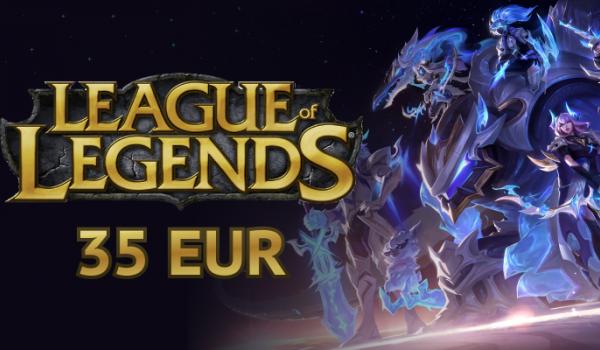 League of Legends Gift Card Riot 35 EUR
