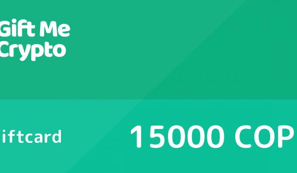 Gift Me Crypto Gift Card 15000 COP