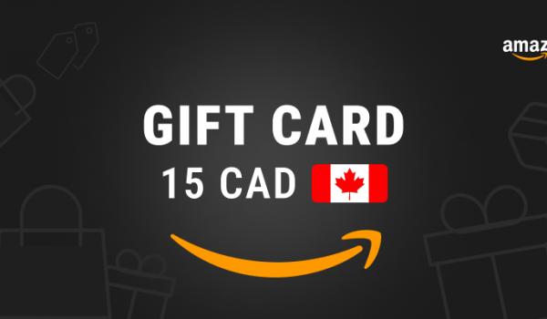 Amazon Gift Card 15 CAD