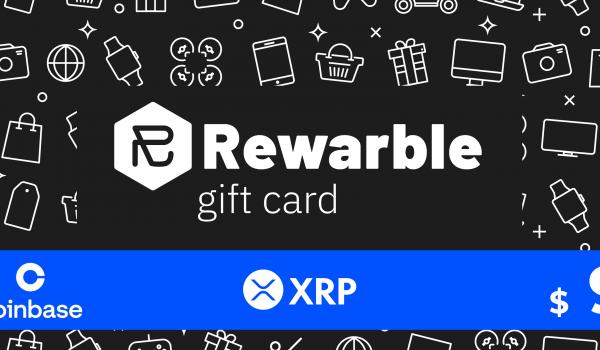 Rewarble Coinbase Gift Card XRP 9 USD