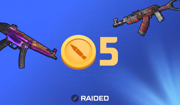 Raided Gift Card 5 Coins