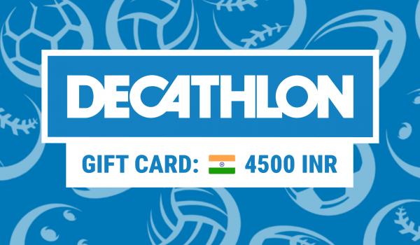 Decathlon Gift Card 4500 INR
